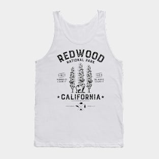 Redwood National Park T Shirt Vintage California Bear Gifts Tank Top